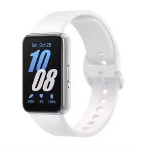 Végkiárusítás SAMSUNG Galaxy Fit 3 okoskarkötő (szilikon szíj, aktivitásmérő, 5 ATM, IP68 vízálló) EZÜSTSM-R390NZS