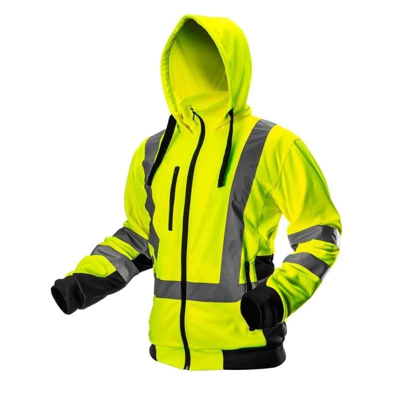 Ajánlat Láthatósági kabát NEO TOOLS sárga kapucnival XL 81-745-XL