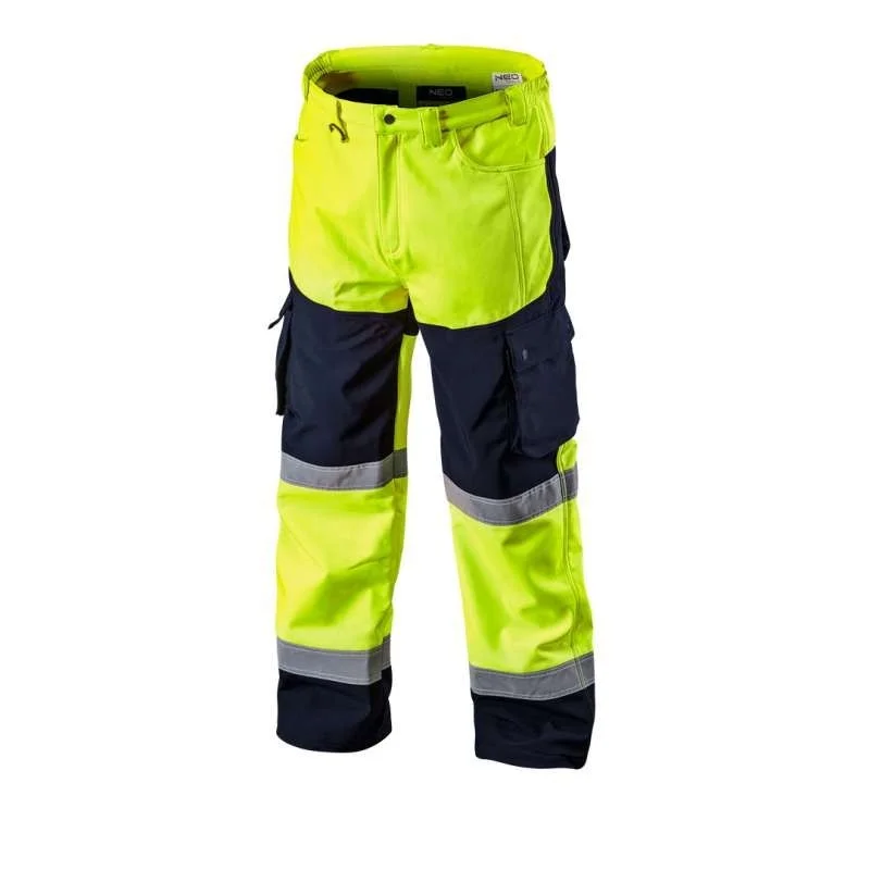 Alacsony ár Láthatósági nadrág NEO TOOLS softshell sárga M 81-750-M