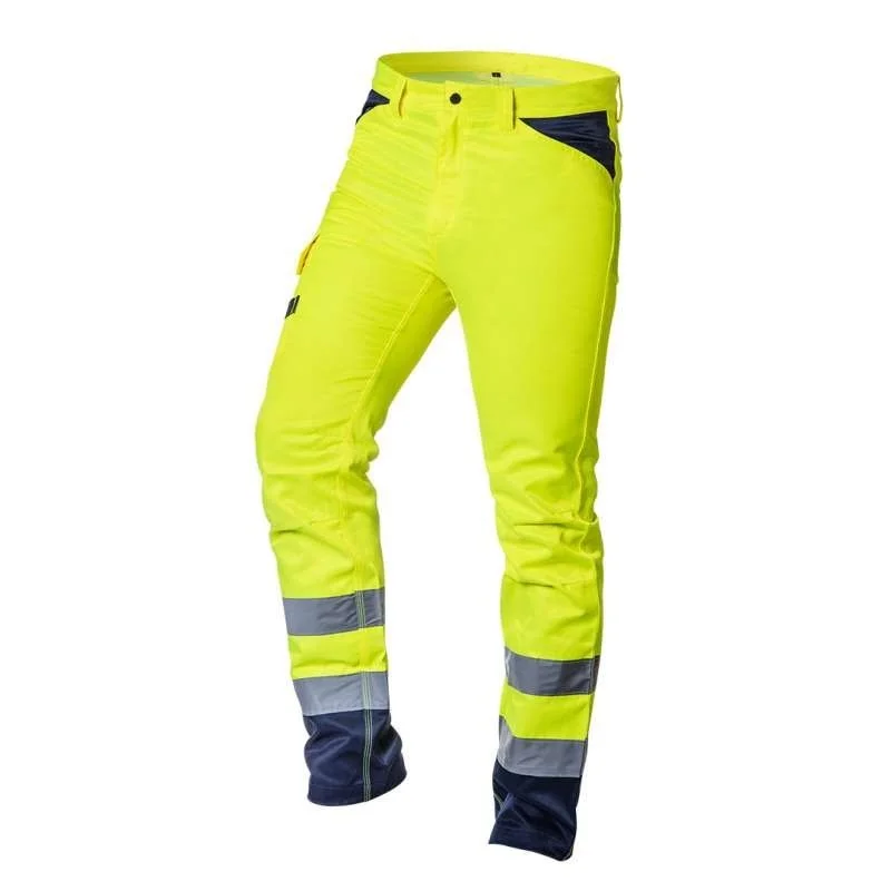 Ajánlat Láthatósági nadrág slim fit XL sárga 81-792-XL