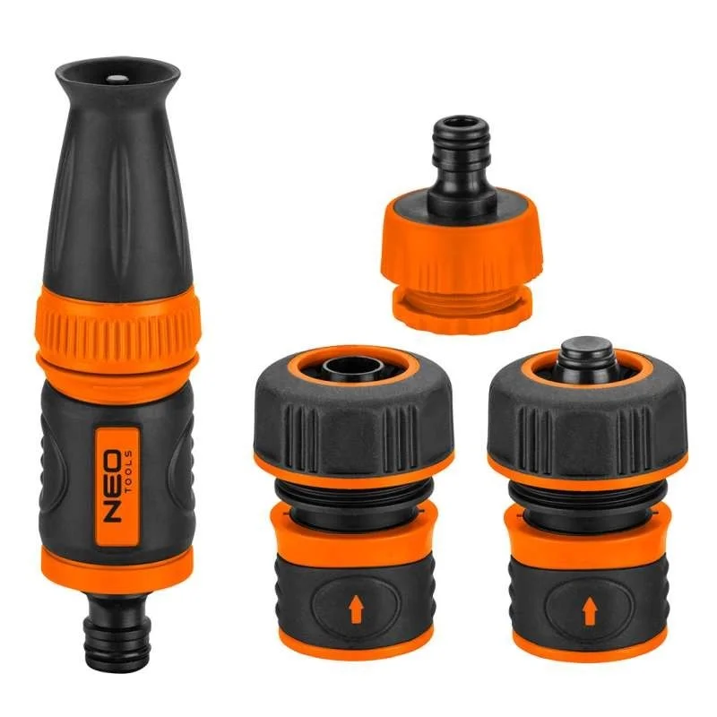 Vásárlói kedvenc Locsolófej készlet NEO TOOLS 3/4" 4 részes csatlakozókkal 15-711