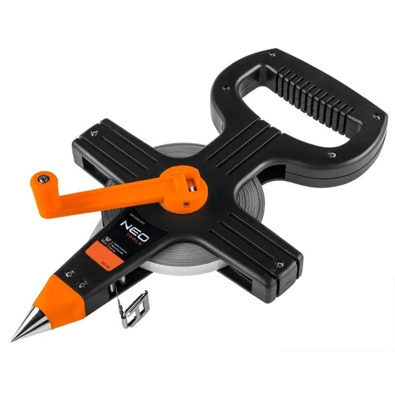 Ajánlat Méroszalag NEO TOOLS 50m x 10 mm acél szalaggal 68-151