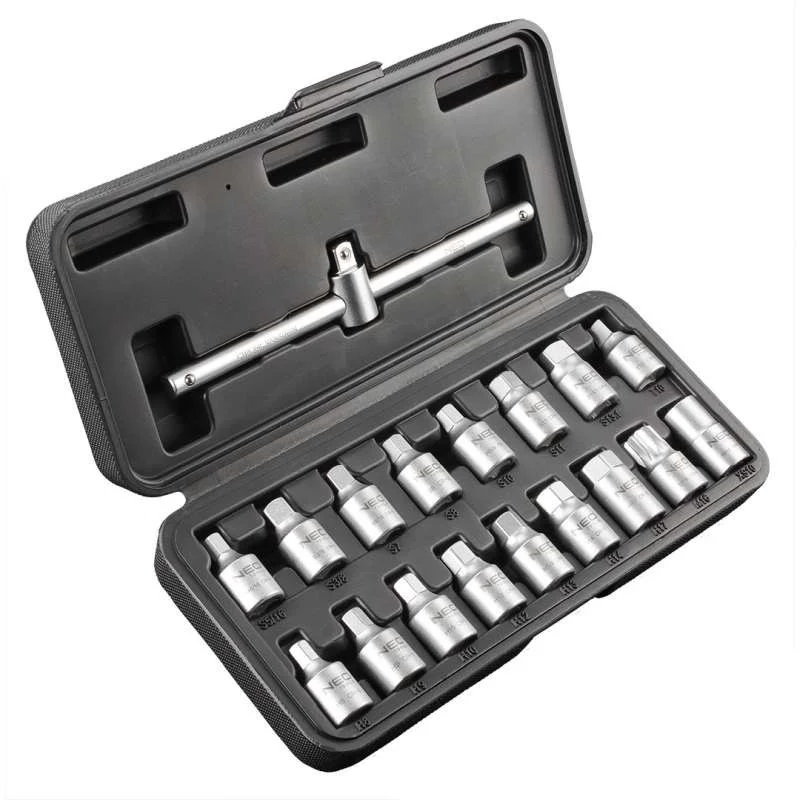 Ingyenes szállítás Olajleereszto kulcs készlet NEO TOOLS 18 részes 3/8" 11-235