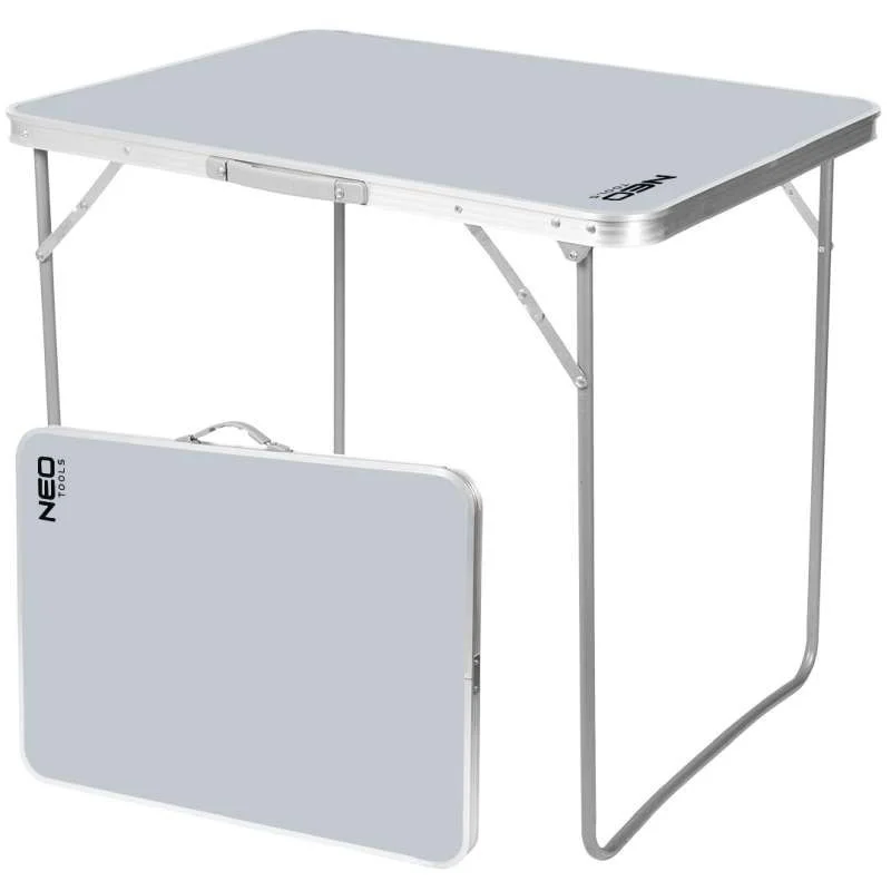 Expressz szállítás Összecsukható kempingasztal 80x60x75cm 3.4kg NEO TOOLS 63-183