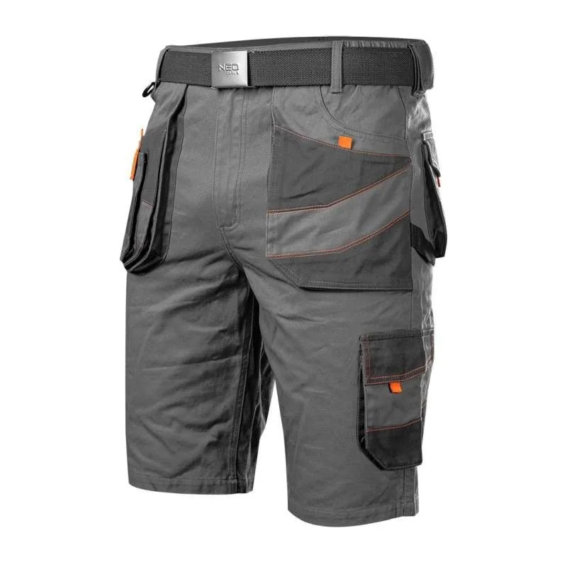Végkiárusítás Rövidnadrág NEO TOOLS L/54 slim fit 100% pamut81-331-M