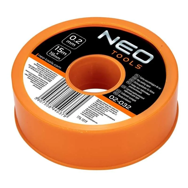 Ajánlat Teflon tömítoszalag NEO TOOLS 15m 02-032