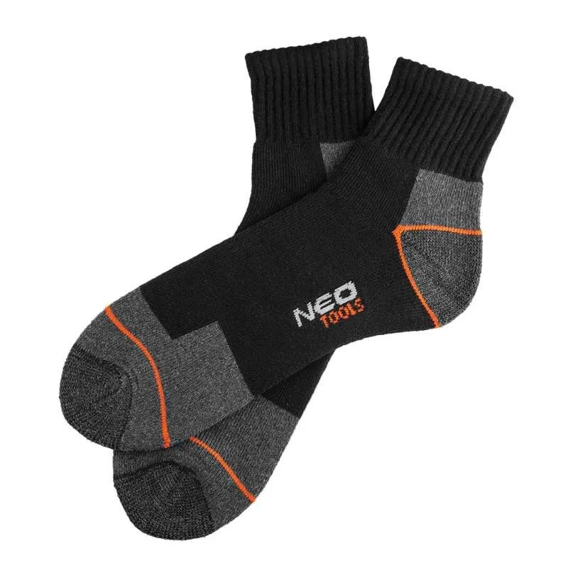 Zokni NEO TOOLS rövid eros sarok 70% pamut 30% pe 43-46 82-356 Újdonság