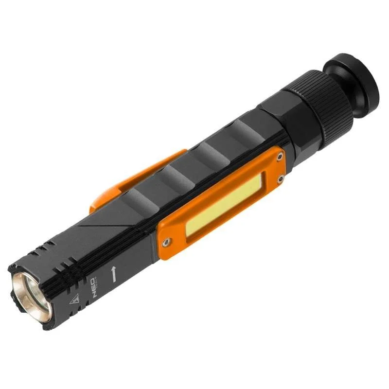 Zseblámpa NEO TOOLS töltheto 2 funkciós usb 300lum cree xpe + cob led 3W 99-034 Korlátozott ajánlat