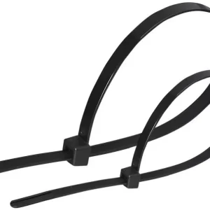 | Kábelkötegelő 290x4,8 feketeD=3,5-79mm, PA6.6 100 db/csomag Olcsóbb