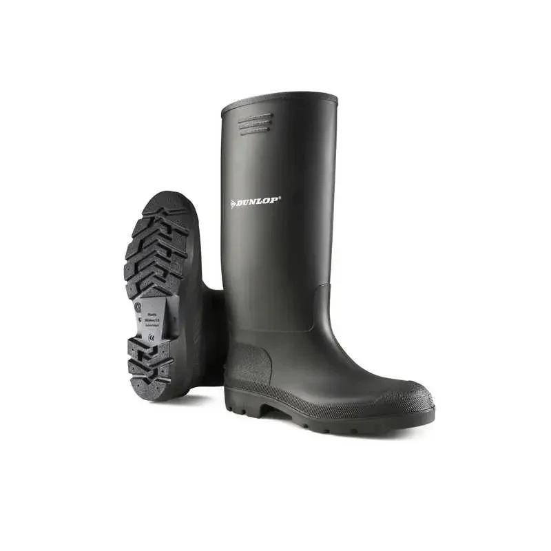 Akciós ár MV Dunlop Pricemastor 380PP fekete PVC csizma 43, GAND95543