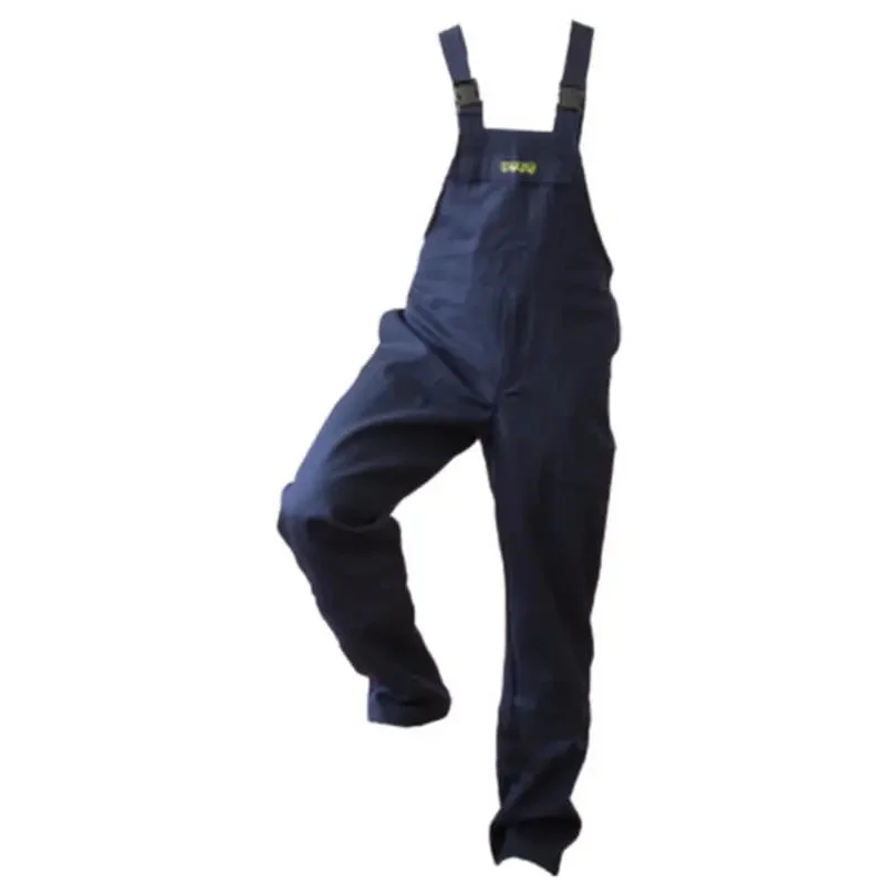 Akciós ár Castor lángálló antisztatikus munkavédelmi melles nadrág, 100% pamut, EN ISO11611, 3XL/60-62, CC-MN-A-3XL
