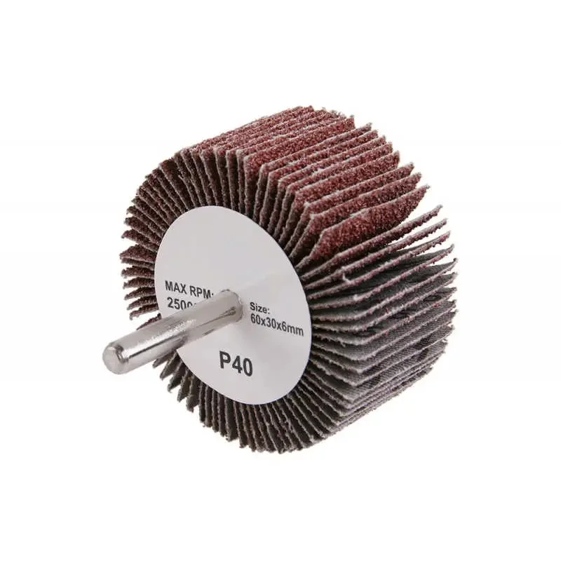 Akció Lev csapos lamellás csiszolókerék 60x30x6mm, P80, 21862