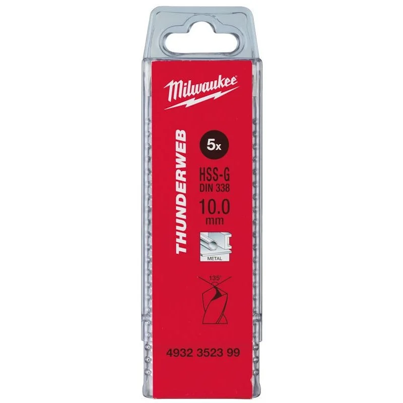 Akció Milwaukee Thunderweb – HSS-G fémfúró DIN 338 – 8,4mm (5db/cs) 4932430553
