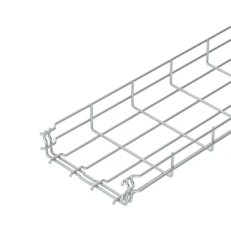 Ajánlat Obo GRM rácsos kábeltálca 4,8 mm huzalátmérő 55x200x3000, galvanikusan horganyzott, EN ISO 19598 / EN ISO 4042, cink 6001447