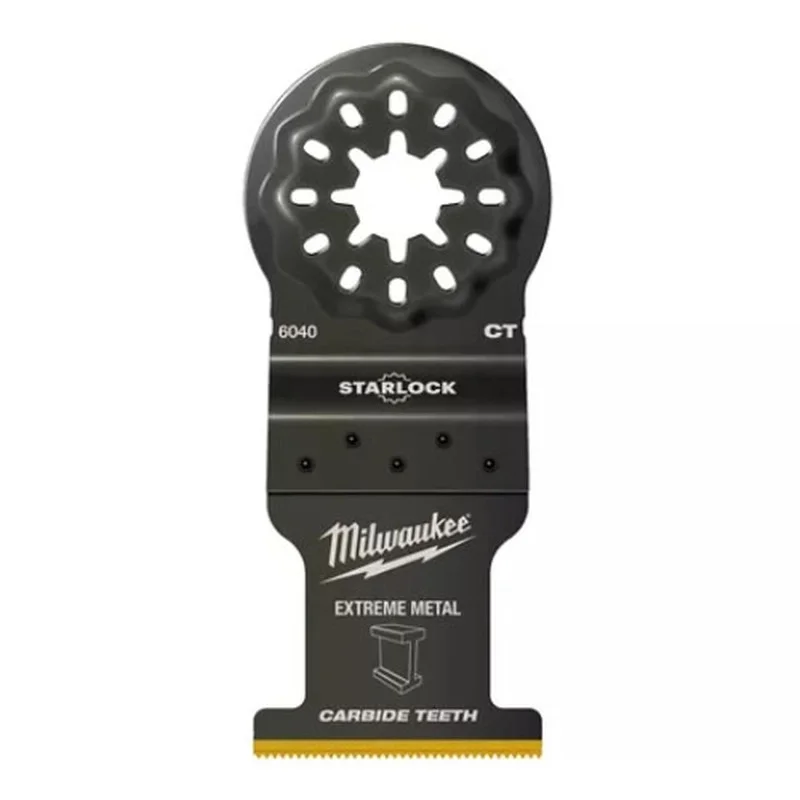 Akció Milwaukee Multitool Starlock Merülő fűrészlap Karbid (Fém) 35x32 mm 48906040