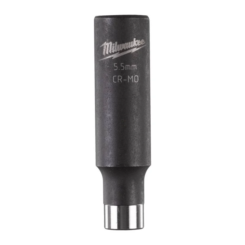 Alacsony ár Milwaukee 1/4 dugókulcsbetét hatlapú, gépi, hosszú 5.5 mm 4932472286