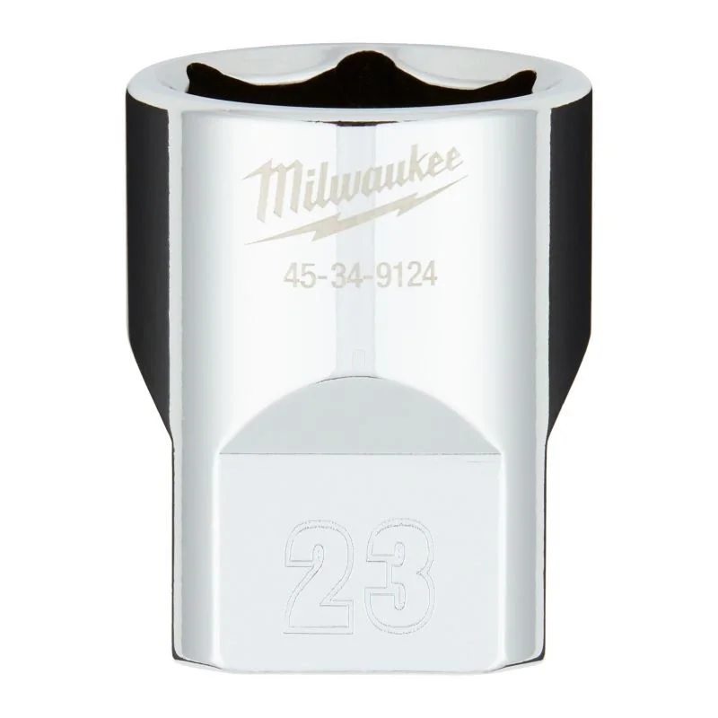 Akció Milwaukee 1/2 dugókulcsbetét rövid 23 mm 4932480021