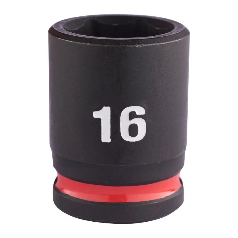 Akció Milwaukee 3/8 gépi dugókulcs 6 lapú, rövid 16 mm 4932480273