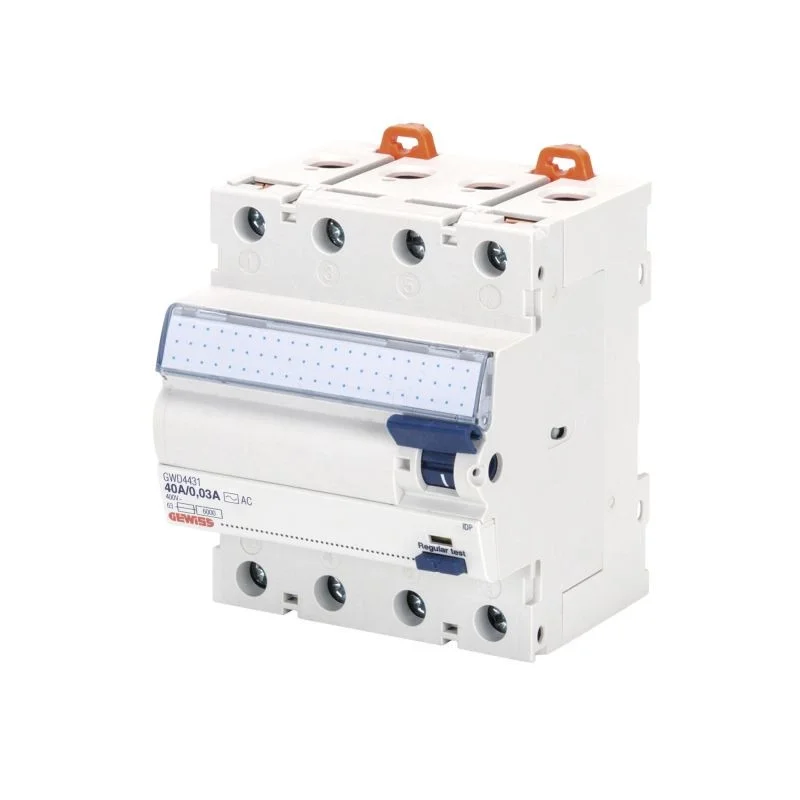 Árengedmény Gewiss GWD4427 FI-relé 4P 25A/0,03A 4 modul IDP-NA