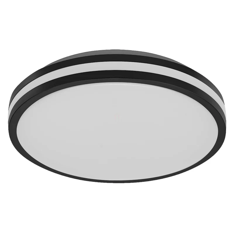 Osram Orbis Caleb mennyezeti LED lámpa, 16 W, 1000 lm, 3000 K, fekete Biztonságos vásárlás