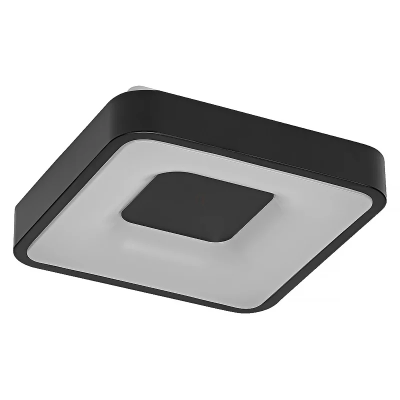 Újdonság Osram Orbis Piana szabályozható mennyezeti LED lámpa, 16 W, 1000 lm, 3000 K, állítható fényerősség 3 fokozatban, fekete