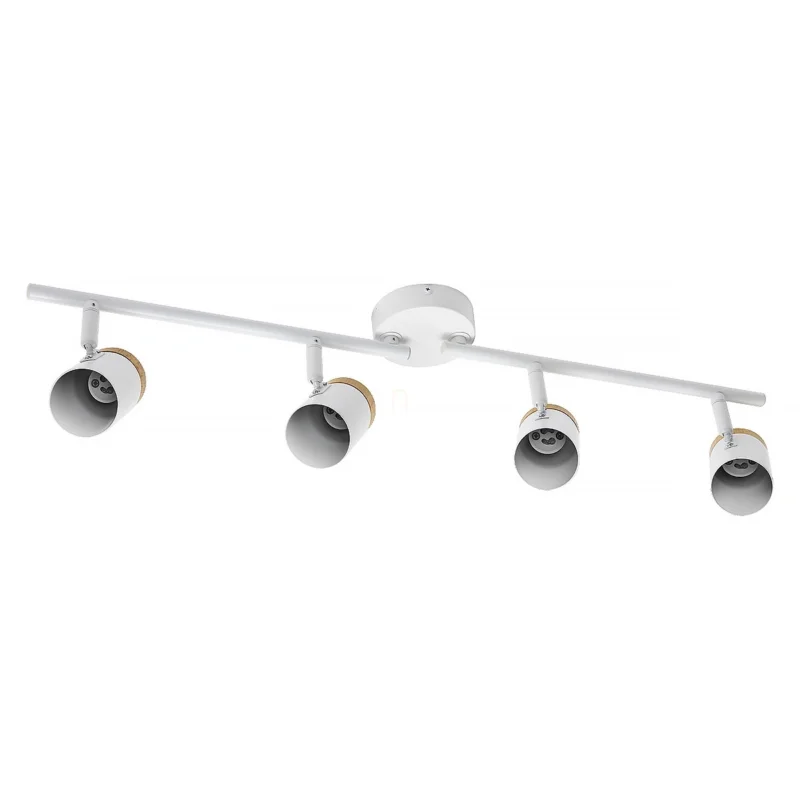 Akciós ár Osram LED Spot Stamp karos mennyezeti spot lámpa 4xGU10 foglalattal, fa hatású