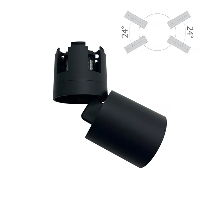 Vedd meg online LED spot lámpa, 6,5 cm, fekete, 7 W, 680 lm, 3000 K - Shape Klausen KL181068