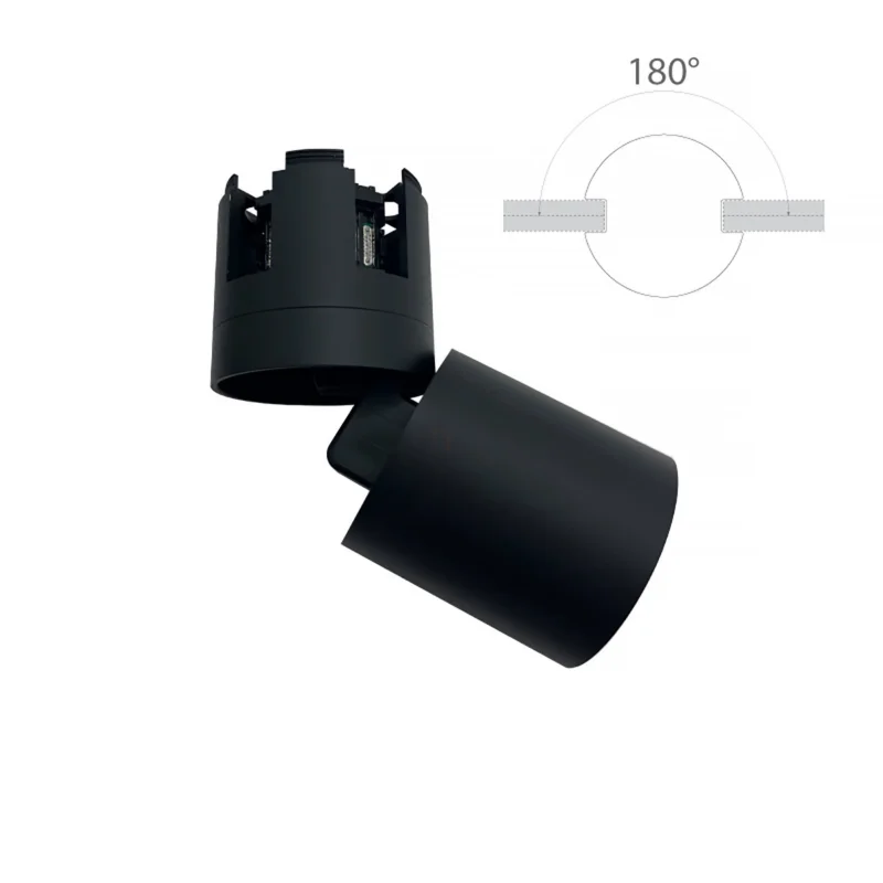 Vásárlói kedvenc LED spot lámpa, 6,5 cm, fekete, 7 W, 690 lm, 4000 K - Shape Klausen KL181089
