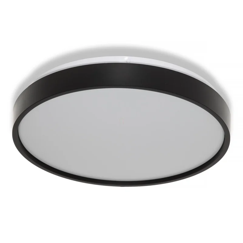 Alacsony ár Osram Ceiling Luxo Sensor mennyezeti LED lámpa hang és fényérzékelővel, 32 cm, 18 W, 4000 K, 990 lm, fekete színben