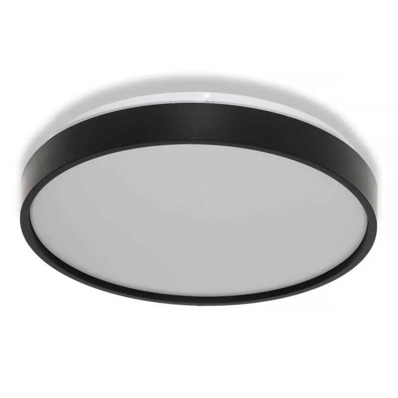 Biztonságos fizetés Osram Ceiling Luxo Sensor mennyezeti LED lámpa hang és fényérzékelővel, 32 cm, 18 W, 3000 K, 990 lm, fekete színben