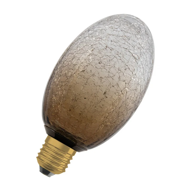Azonnali szállítás Osram Decor E27 LED design fényforrás, melegfehér fényű, 300 lm, 3,5 W, színezett-roppantott üveg, barna