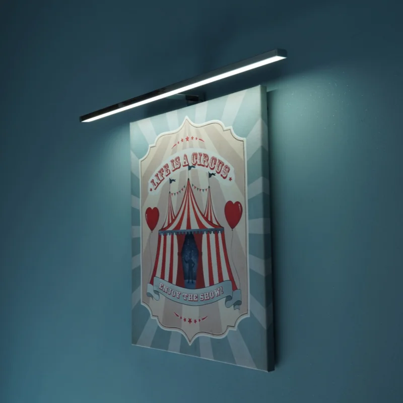 Árcsökkenés Tükörvilágító LED lámpa 60 cm, 9W 630lm 4000K IP44, króm - deLux DEL1837